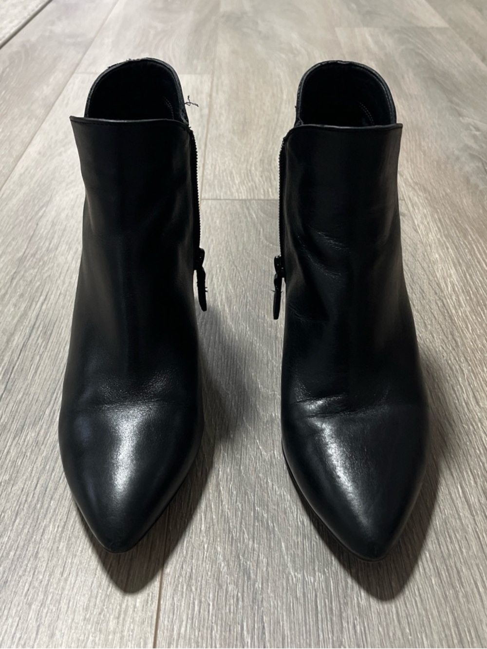 Cole Haan Women's Black Pointed Toe Ankle Boots